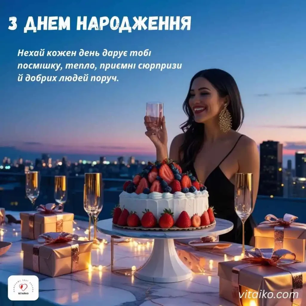 Розкішна вечірка на даху до дня народження