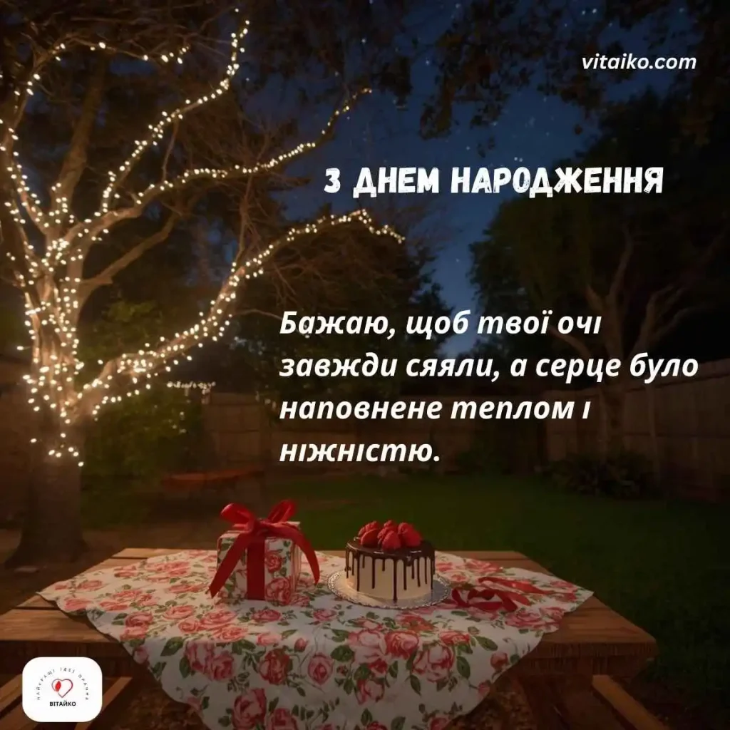 Затишний вечірній балкон для святкування мами