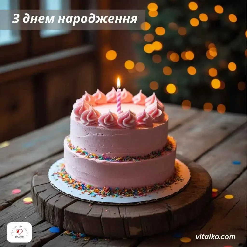 Привітання з Днем Народження у картинках