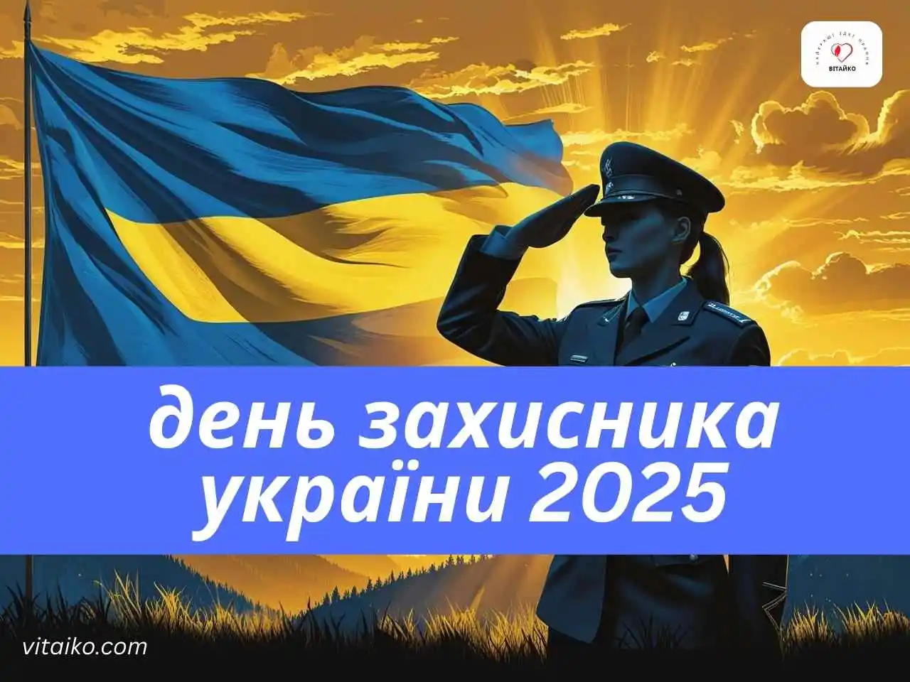 Привітання з Днем захисника України картинки 2025